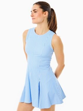 NEW Addison Bay Smooth Sport Pleated Highland Active Dress Sz XS